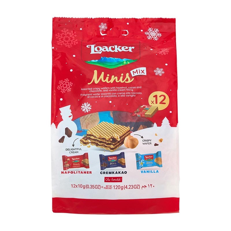 【冬季限定】 XM Loacker ミニーズミックス12P